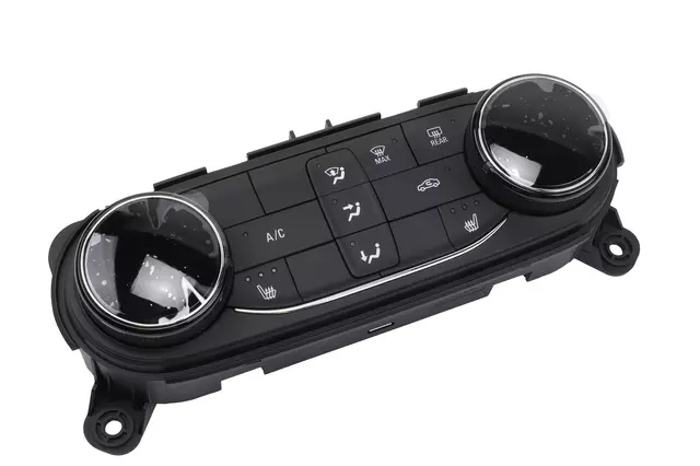 Jet Black Heater and Air Conditioning Control