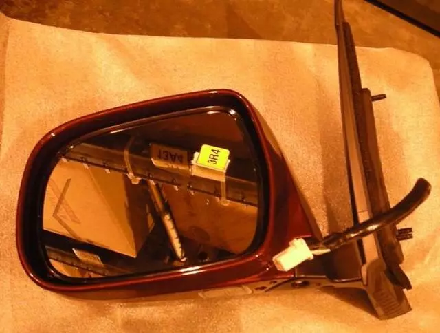 2008-2010 Toyota Sienna - Mirror Assembly Left Dark Red