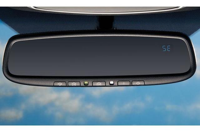 Auto Dimming Mirror with Homelink & Compass