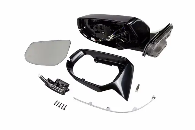 ネック　904545サイドアクリル 2016-2019 Cadillac XTS Driver Side Door Mirror Kit with Molding