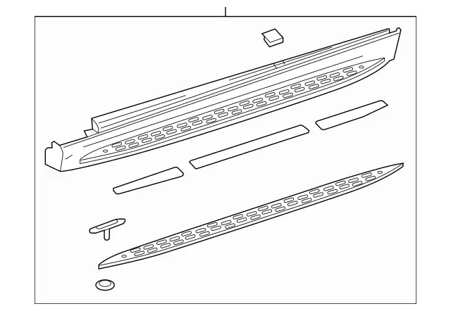166-690-02-75 - Step Plate 2006-2019 Mercedes-Benz | Mercedes-Benz