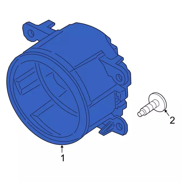 2019-2026 Ford Fog Lamp Assembly JB3Z-15201-C | TascaParts.com