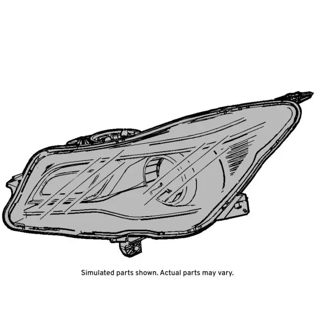 Driver Side Headlamp