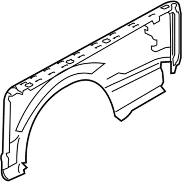 パーツ SIDE WORK HC3Z-9827840-A Side Panel - Passenger Side (RH) - Ford