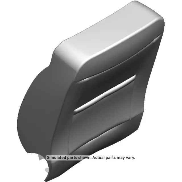 Jet Black Driver Side Seat Cover