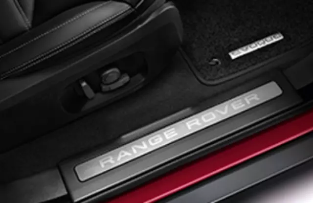 2016-2019 Land-Rover Sill Treadplates Bright Finish Espresso