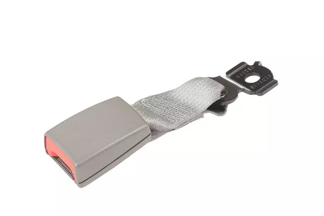 Pewter 4th Row Center Seat Belt with Buckle