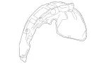 2020-2025 Mercedes-Benz - Wheel Arch Cover