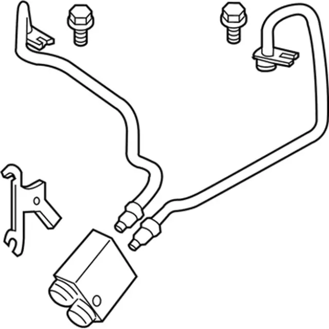 DB5Z-7R081-S - Automatic Transmission Oil Cooler Tube - 2011-2019