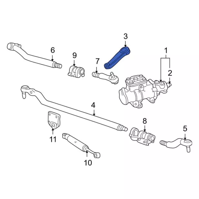 4c3z3590ca - Ford Pitman Arm | Levittown Ford Parts