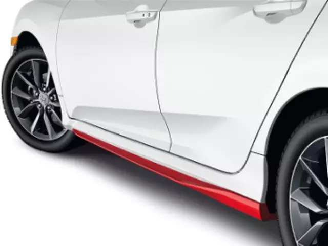 Under-Body Spoiler - Side - Rallye Red