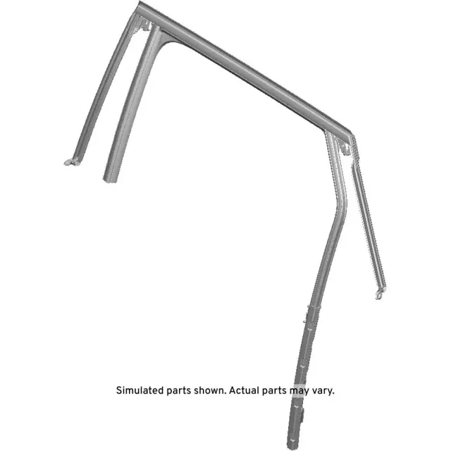 Rear Driver Side Door Window Weatherstrip