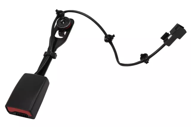 Black Front Passenger Side Seat Belt Buckle