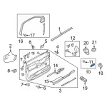 2022-2024 Ford Expedition - Handle Bezel