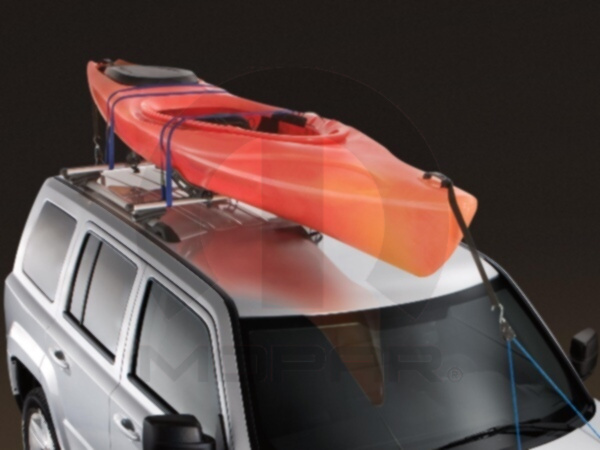 Jeep Genuine Accessories TC883KAY Glide and Set Kayak Carrier