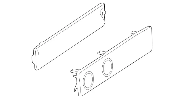 Genuine OEM Instrument Panel Lens | 463-540-59-14 | Fits Select