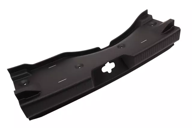 Jet Black Rear Compartment Sill Plate