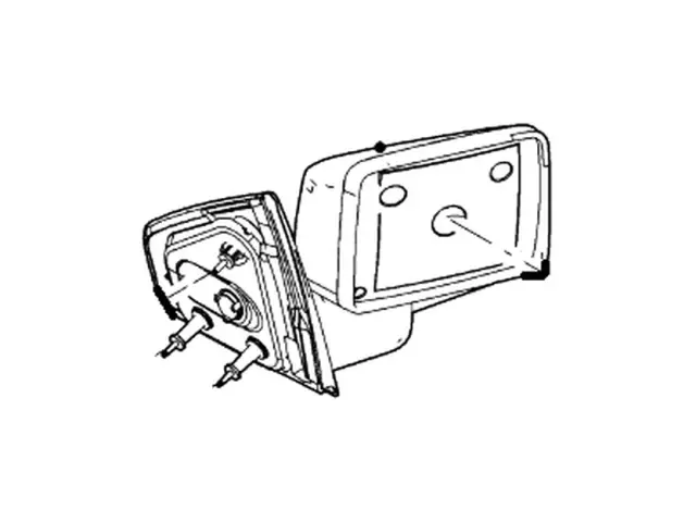 8L3Z-17683-DB - Mirror Assembly - 2004-2008 Ford F-150 | Eastgate