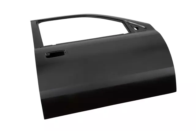 Passenger Side Front Door with Reinforcements, Bracket, and Weldnut