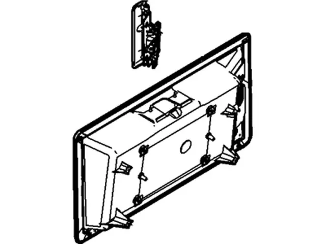 6c2z15434a20aa - Ford License Pocket | Levittown Ford Parts