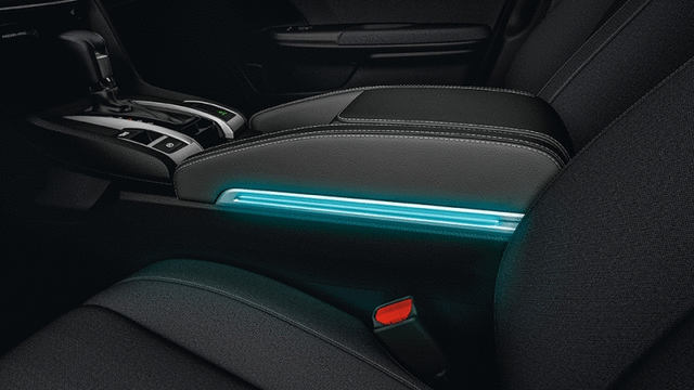 2021 Honda Civic Interior Illumination Armrest Blue 08e16 Tba 100a Honda Parts Online