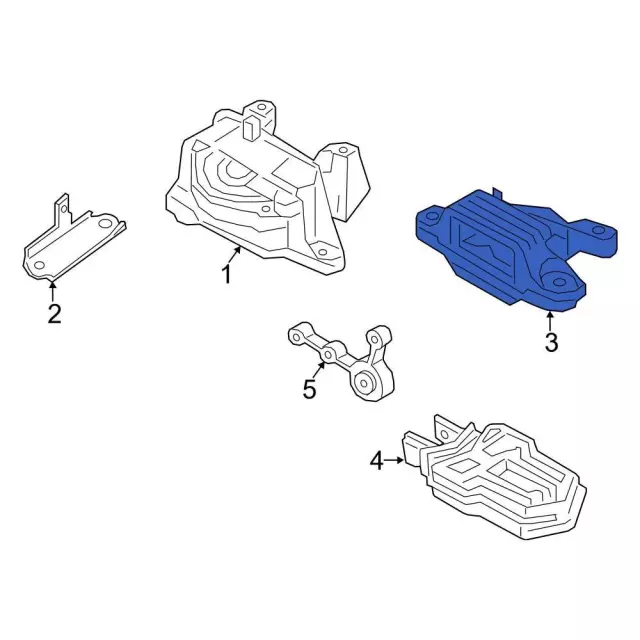 パーツ mooo LX6Z-6068-AB - Mount 2020-2025 Ford | Ford Parts Direct
