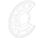 Brake Cover Plate