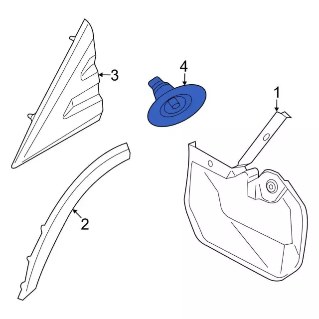 2015-2026 Ford Side Marker Lamp CK4Z-15442-B | OEM Parts Online