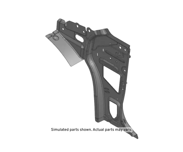 Driver Side Body Hinge Pillar Inner Panel