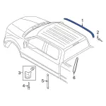 2017-2024 Ford - R/H Roof Molding