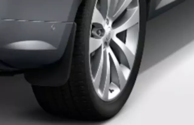 Mudflaps - Rear - Black