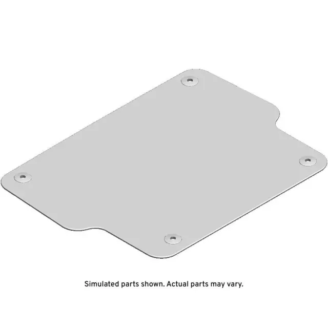 Jet Black Rear Compartment Floor Panel Track Partition Slide