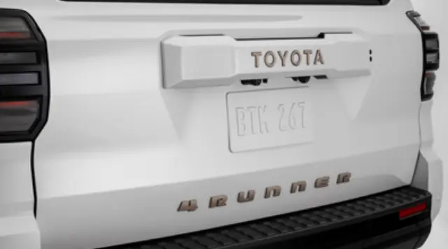 OEM Toyota Prius Rear Trunk Emblem – Chrome Genuine Stock Badge 2784