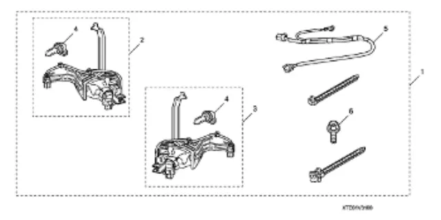 2008-2011 Honda Accord - Fog Lights Switch Kit