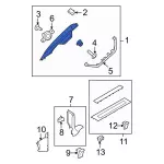 Windshield Pillar Trim