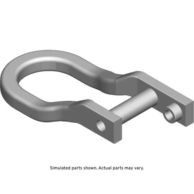 Front Tow Hook in Black