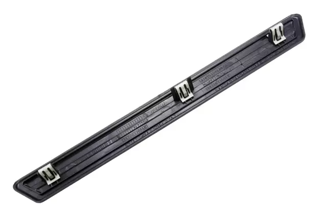 Black Rear Driver Side Door Sill Trim Plate