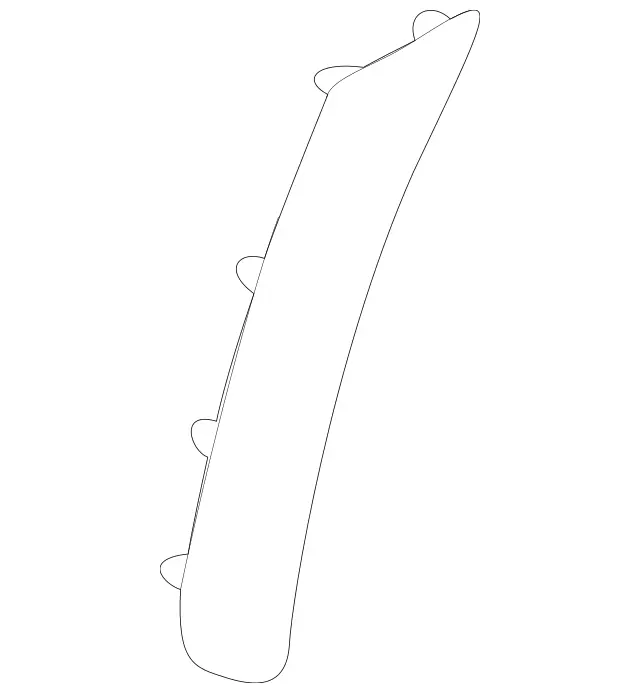 2020-2023 Mercedes-Benz Side Cover 167-885-58-03-9999 | Mercedes