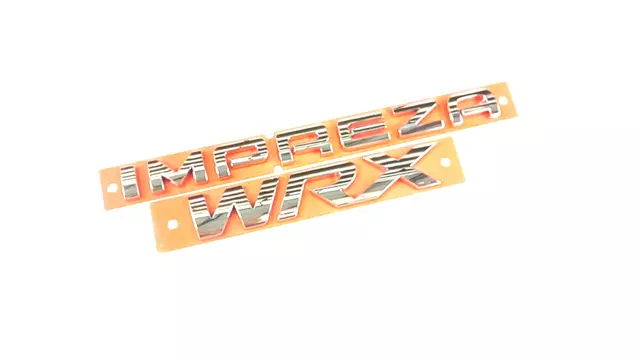 OEM NEW 2008-2014 Subaru Impreza WRX Premium Back Door Pan Lettermark 93079FG020