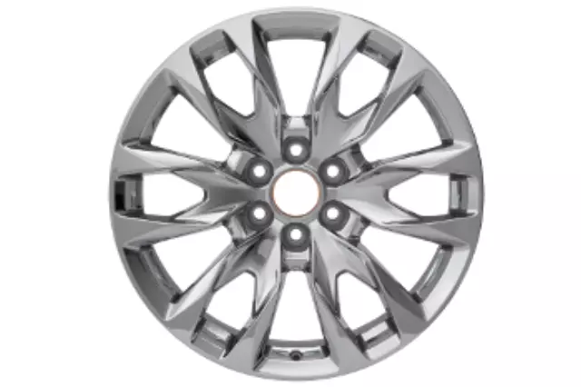 22x9-Inch Multi-Spoke Wheel - Chrome