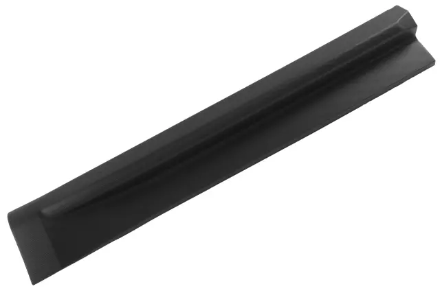 Dark Smoke Gray Rear Driver Side Door Lower Molding