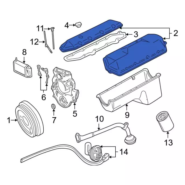 f6tz6582bb - Ford Valve Cover | Levittown Ford Parts