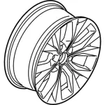 2019-2020 Ford F-150 - Wheel, Alloy