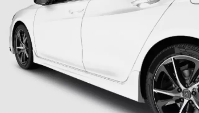 2019-2022 Acura ILX Side Under-Body Spoiler - Platinum White