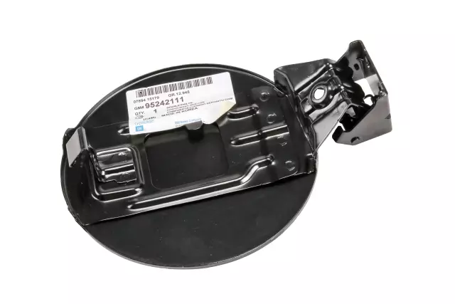 Fuel Tank Filler Door Assembly with Detent