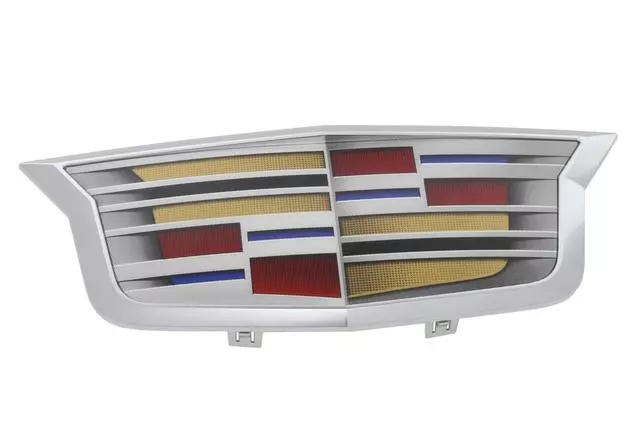 Front Grille Crest and Wreath Logo