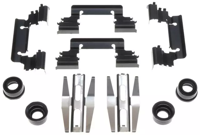 Rear Disc Brake Caliper Hardware Kit with Clips and Bushings