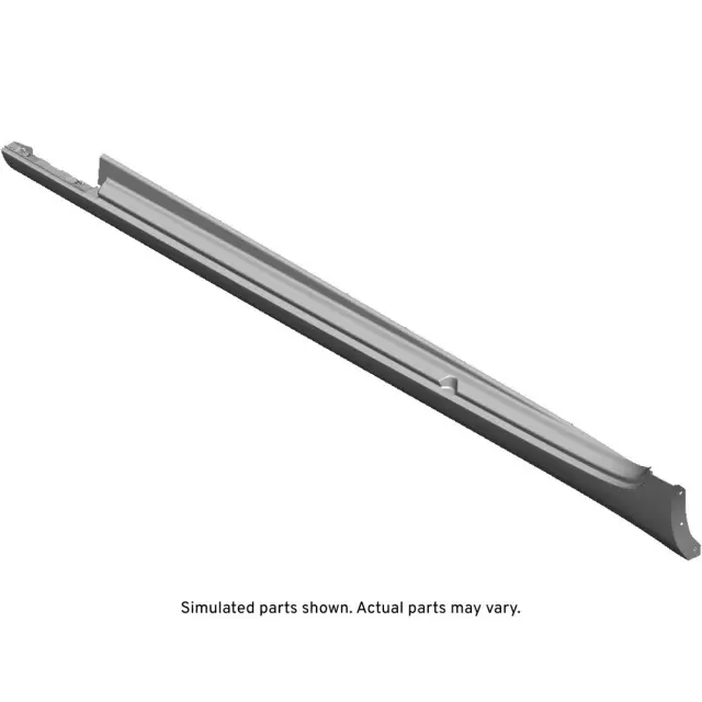 Primed Driver Side Rocker Panel Molding