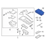 2020-2024 Ford Explorer - Compartment Door