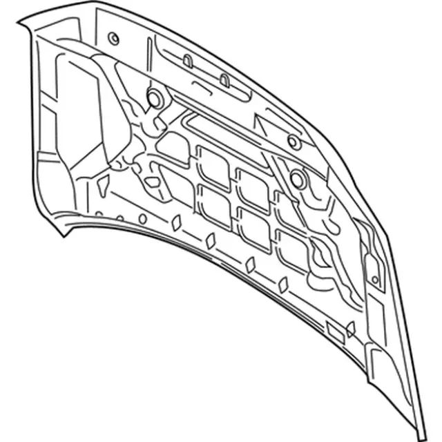 コウ出品 JL1Z-16612-A - Hood Panel 2018-2024 Ford Expedition | Ford Parts